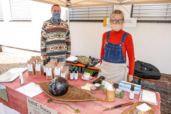 Bunter Herbstmarkt in Glurns am 10. Oktober 2020; Fotos: Sepp