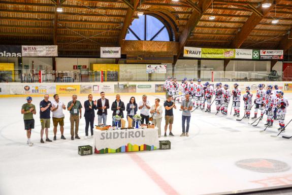 Eishockey Vinschgau Cup in Latsch; Fotos: Michael