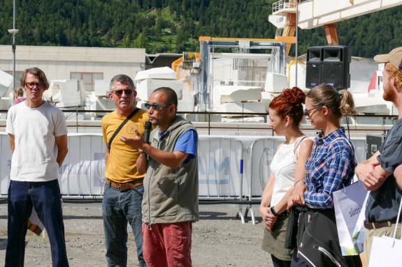 Eröffnung „Vinschgau kristallin“ in Laas und Schlanders; Fotos: Sepp