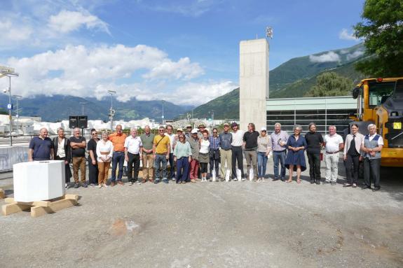 Eröffnung „Vinschgau kristallin“ in Laas und Schlanders; Fotos: Sepp