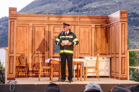 Gedenkfeier „100 Jahre Dorfbrand“ in Tschengls; Fotos: Sepp