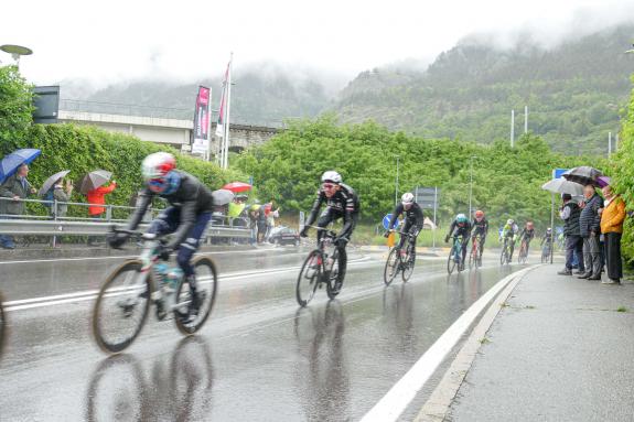 Giro-Durchfahrt in Schlanders; Fotos: Sepp