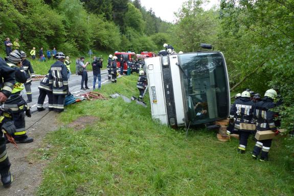 Großübung vom 25. Mai 2019 in Prad; Fotos: Sepp