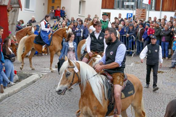 Haflinger-Umzug in Schluderns (01.06.2024); Fotos: Sepp