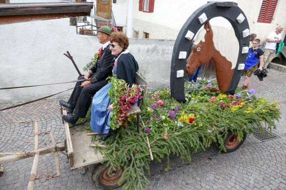 Haflinger-Umzug in Schluderns (01.06.2024); Fotos: Sepp