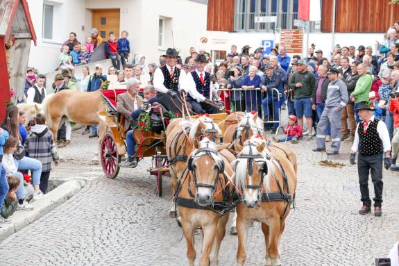 Haflinger-Umzug in Schluderns (01.06.2024); Fotos: Sepp