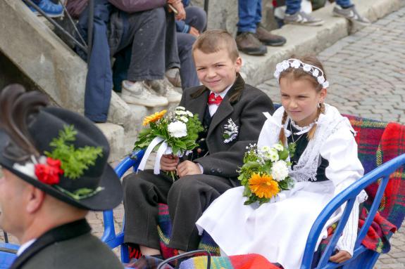 Haflinger-Umzug in Schluderns (01.06.2024); Fotos: Sepp