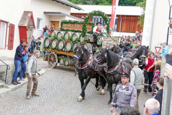 Haflinger-Umzug in Schluderns (01.06.2024); Fotos: Sepp