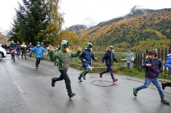 „kleinDORFgeflüster“ in Matsch (22.10.2022); Fotos: Sepp