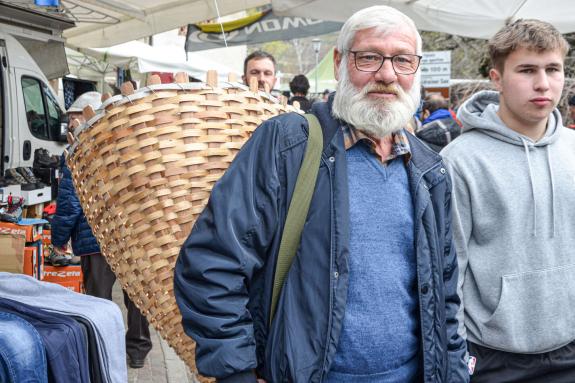 Landsprachmarkt in Goldrain, 16.03.24; Fotos: Michael