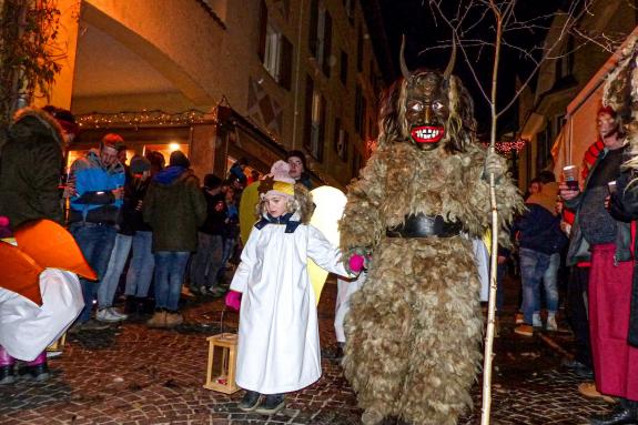 Nikolauseinzug in Schlanders, 5. Dezember 2019. Fotos: Sepp