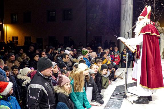 Nikolauseinzug in Schlanders, 5. Dezember 2019. Fotos: Sepp