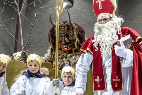 Nikolauseinzug in Schlanders, 5. Dezember 2019. Fotos: Sepp