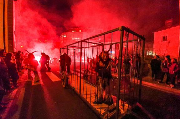 Nikolausumzug in Latsch, 05.12.2019; Fotos: Michael Andres