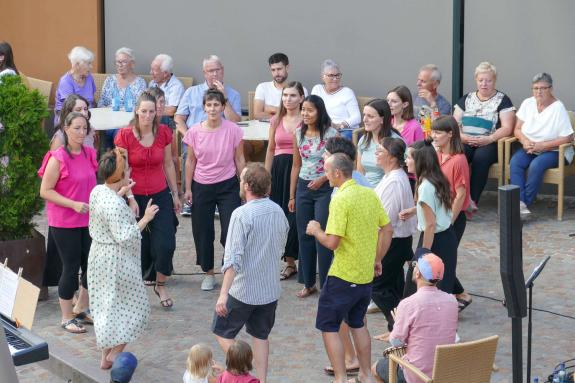 „Platzl Feschtl“ zum Auftakt des Prader Marktquintetts (18.07.2024); Fotos: Sepp