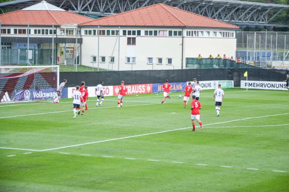 Prad: Deutschland (U21) gegen Vinschgau Auswahl; Fotos: Michael