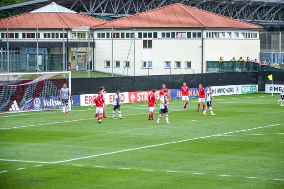 Prad: Deutschland (U21) gegen Vinschgau Auswahl; Fotos: Michael