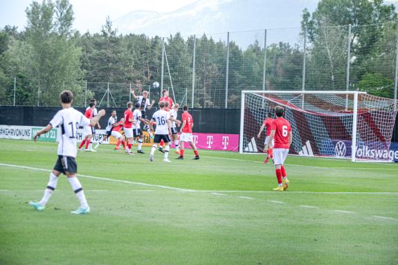 Prad: Deutschland (U21) gegen Vinschgau Auswahl; Fotos: Michael