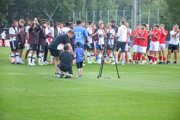 Prad: Deutschland (U21) gegen Vinschgau Auswahl; Fotos: Michael