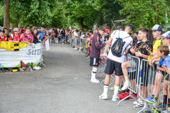 Prad: Deutschland (U21) gegen Vinschgau Auswahl; Fotos: Michael