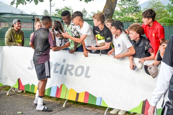 Prad: Deutschland (U21) gegen Vinschgau Auswahl; Fotos: Michael