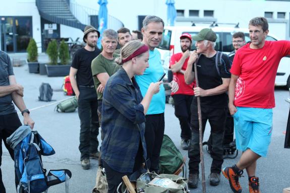 Schmugglerwanderung in Stilfs; Fotos: Toni Bernhart