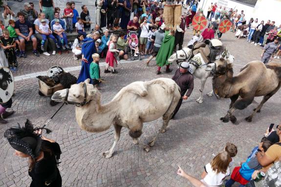 Südtiroler Ritterspiele 2022 in Schluderns; Fotos: Sepp  