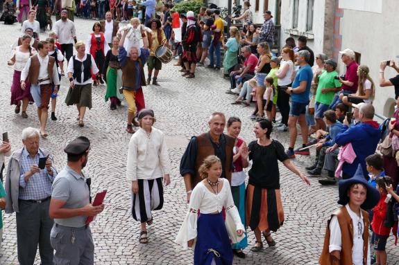 Südtiroler Ritterspiele 2022 in Schluderns; Fotos: Sepp  