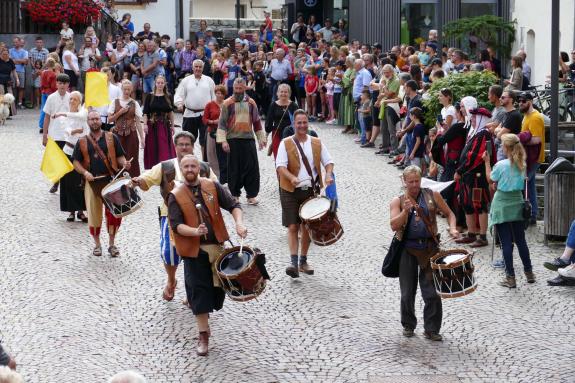 Südtiroler Ritterspiele 2022 in Schluderns; Fotos: Sepp  