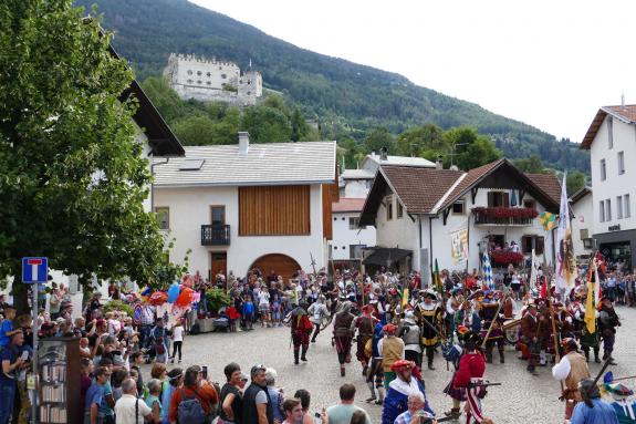 Südtiroler Ritterspiele 2022 in Schluderns; Fotos: Sepp  