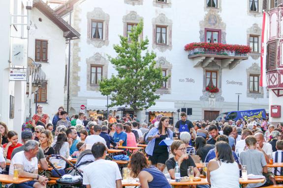 Tiroler Abend (Malser Sommer) und Abendmarkt am 7. Juli 2023 in Mals; Fotos: Sepp