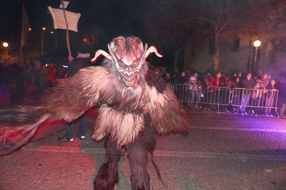 Tuifl- und Krampustreffen in Latsch; 17.11.2018; Fotos: Sepp