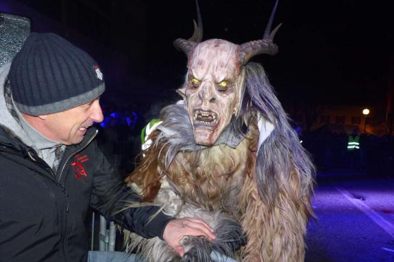 Tuifl- und Krampustreffen in Latsch; 17.11.2018; Fotos: Sepp