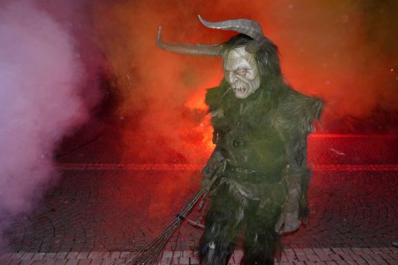 	 Tuifl- und Krampustreffen in Latsch; 17.11.2018; Fotos: Sepp