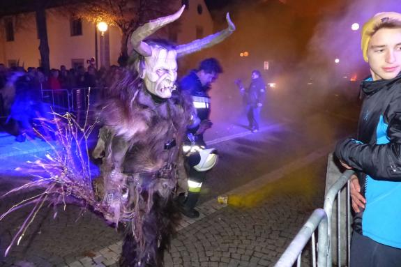 	 Tuifl- und Krampustreffen in Latsch; 17.11.2018; Fotos: Sepp