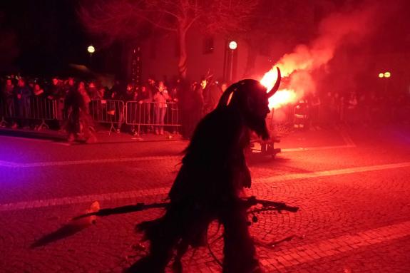 	 Tuifl- und Krampustreffen in Latsch; 17.11.2018; Fotos: Sepp