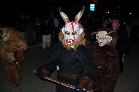 Umzug der Laatscher Calva Tuifl; Fotos: Sepp