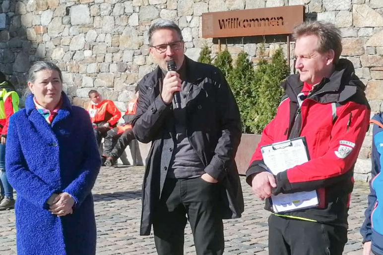 2. Tag der Waldolympiade in Burgeis (Fürstenburg); Fotos: Sepp  