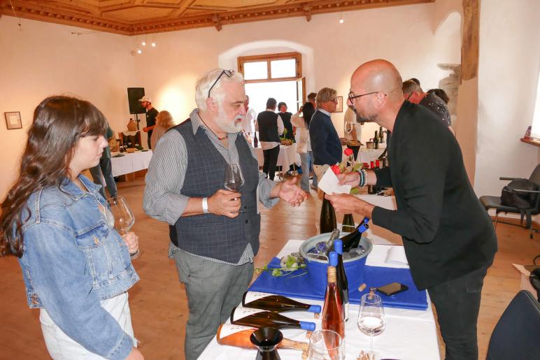 2. Vinschgauer Weinpräsentation im Schloss Kastelbell; Fotos: Sepp