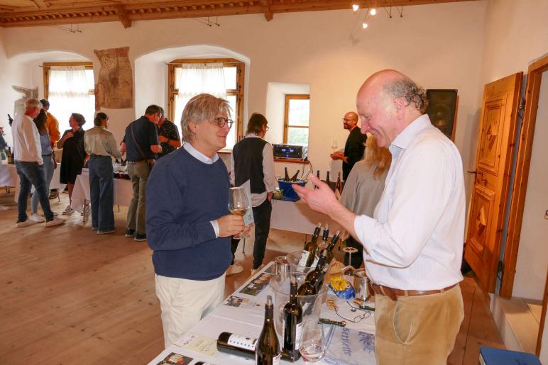 2. Vinschgauer Weinpräsentation im Schloss Kastelbell; Fotos: Sepp