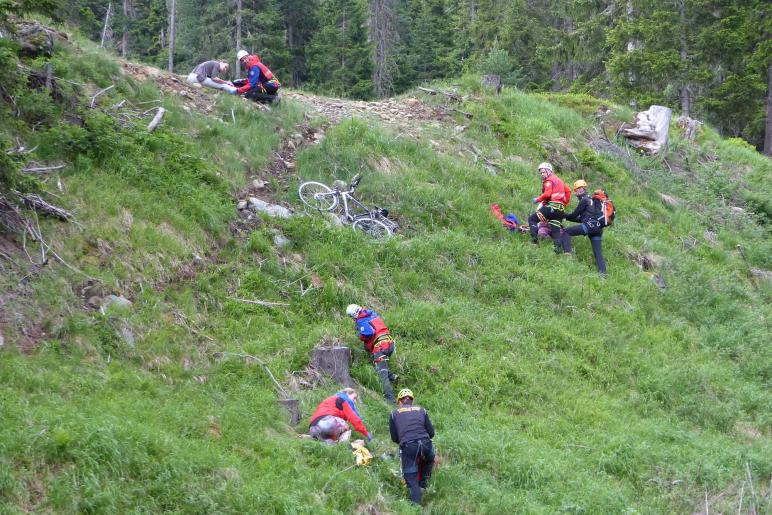 24-Stunden Großübung im Martelltal (21. und 22. Juni 2019); Fotos: Sepp 