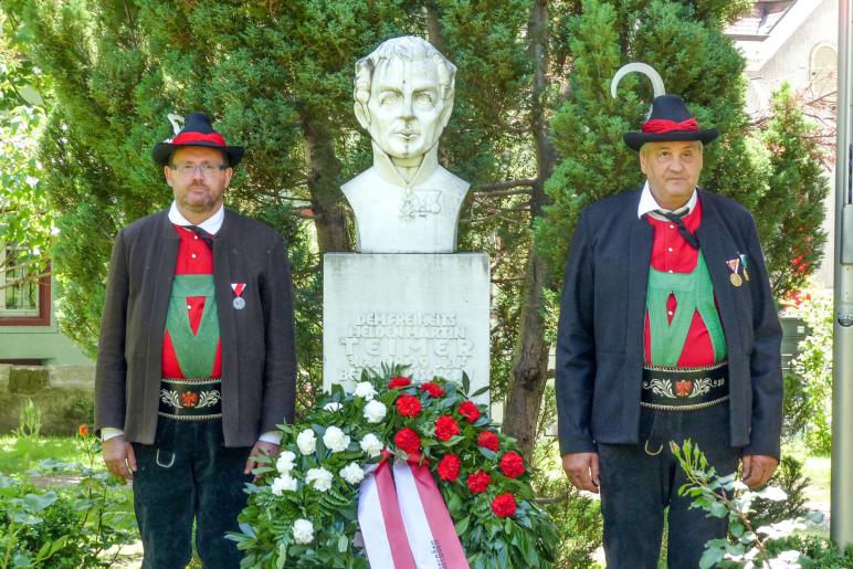 60 Jahre Wiedergründung der Schützenkompanie Schlanders und Fahnenweihe (16. Juni 2019). Fotos: Sepp