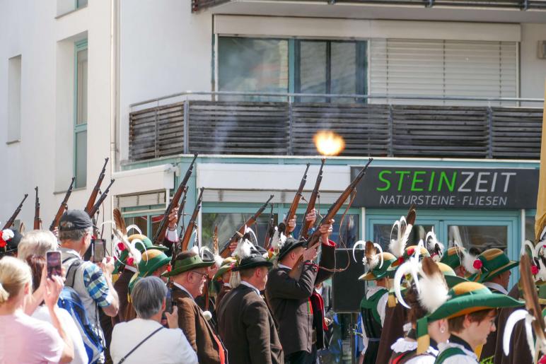 Bezirksschützenfest in Schluderns (15. und 16. Juni 2024); Fotos: Sepp 