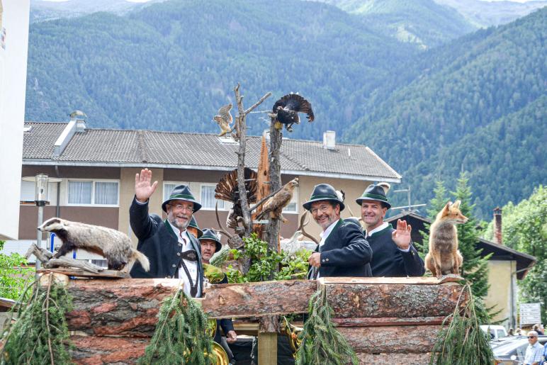 Bürgerkapelle Latsch, 250 Jahre, Festumzug, 06.08.23; Fotos: Michael