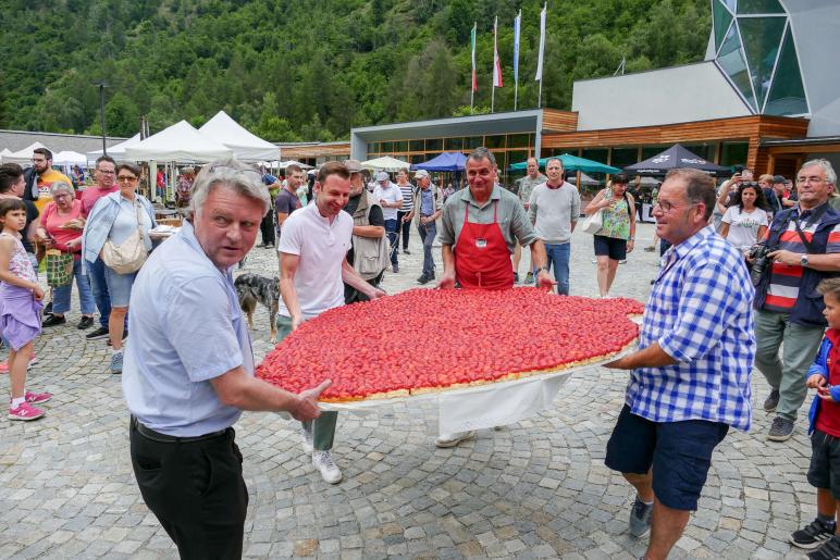 Erdbeerfest in Martell (30. Juni 2024); Fotos: Sepp 