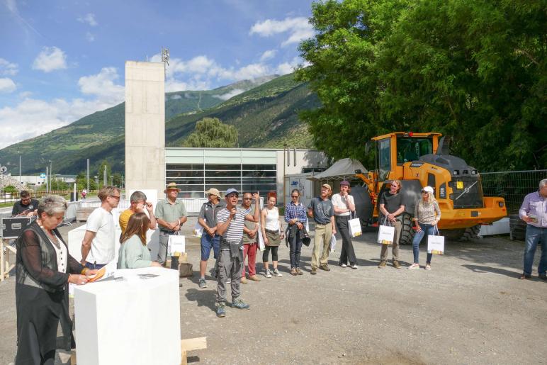 Eröffnung „Vinschgau kristallin“ in Laas und Schlanders; Fotos: Sepp