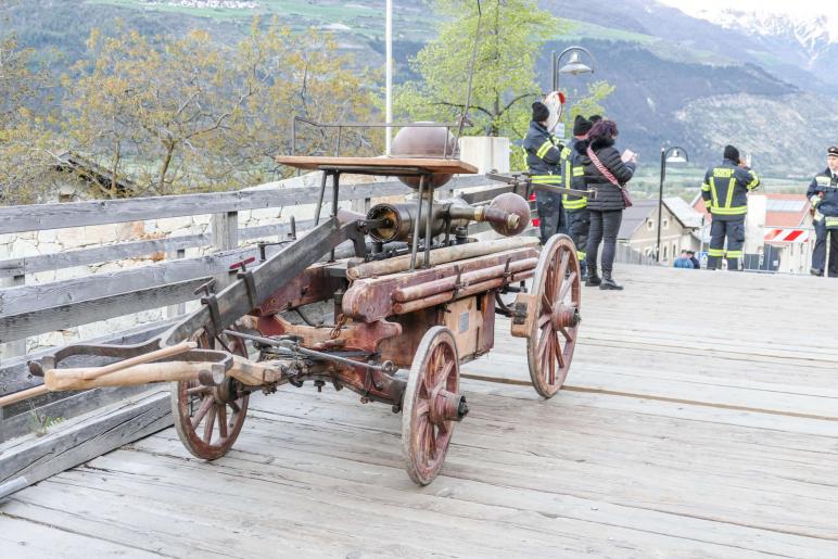 Gedenkfeier „100 Jahre Dorfbrand“ in Tschengls; Fotos: Sepp