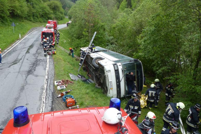 Großübung vom 25. Mai 2019 in Prad; Fotos: Sepp