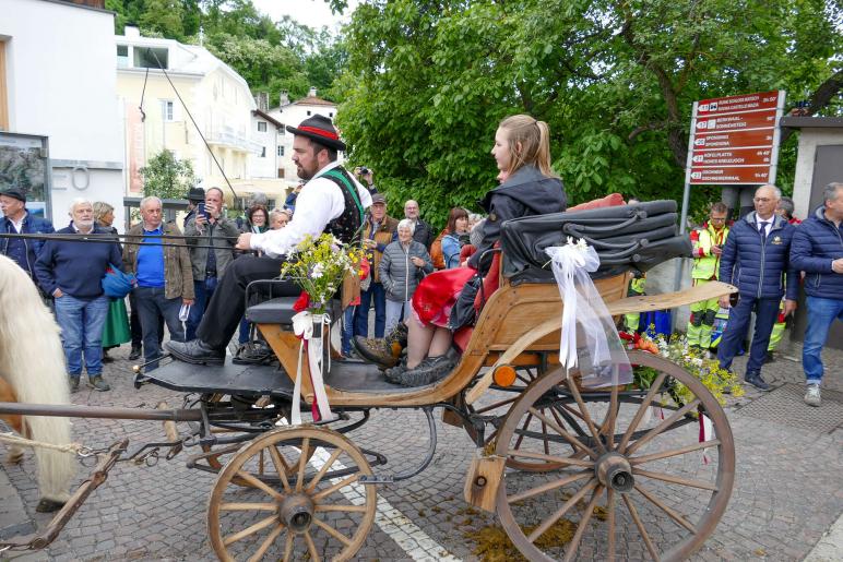 Haflinger-Umzug in Schluderns (01.06.2024); Fotos: Sepp