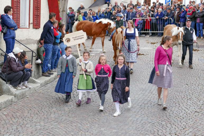 Haflinger-Umzug in Schluderns (01.06.2024); Fotos: Sepp